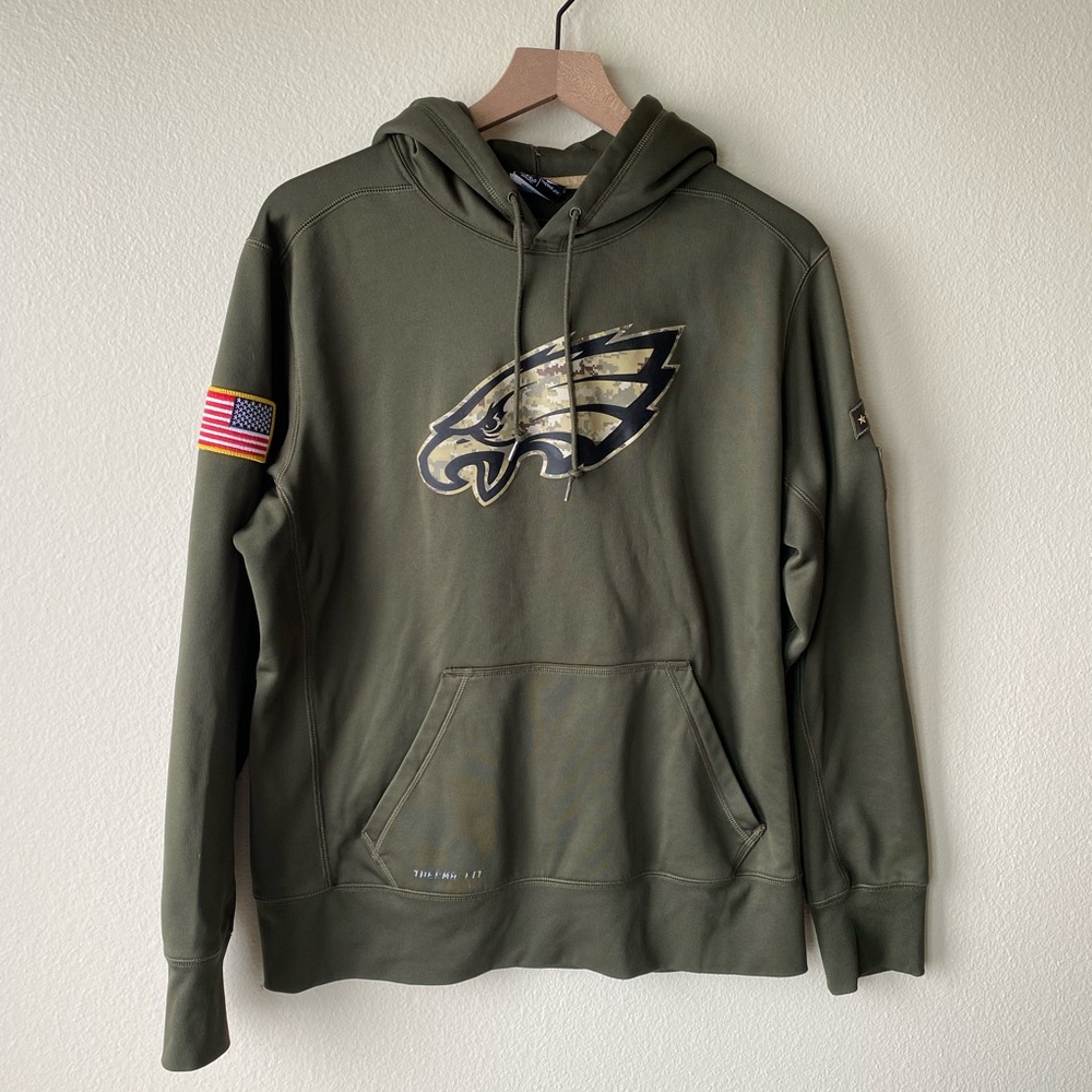 NFL Eagles Military “Salute to Service” Hoodie